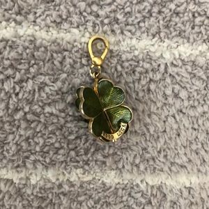 Juicy Couture vintage 3D green 4leaf clove…